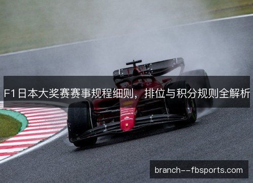 F1日本大奖赛赛事规程细则，排位与积分规则全解析